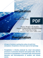 Precipitation: ET 1001 Introduction To Hydrology