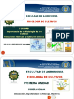 Fisiología de cultivos: Importancia y procesos fisiológicos