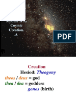 IIA Cosmic Creation