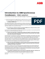 ABB - Synchronous Condensers Q&A