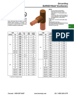 Burndy Grounding Burndyweld Exothermic: Type Bcr-1 Molds