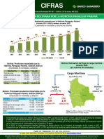 Cifras 967 Movimiento de Carga Boliviana Hidrovia Paraguay Parana