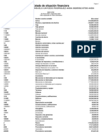 Estado de Situación Financiera