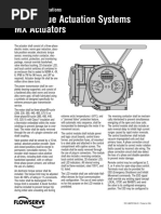 Limitorque Actuation Systems MX Actuators: Technical Specifications