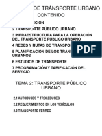 Tema 2 Transporte Público Urbano