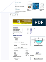 PDF Plantilla de Memoria de Calculo Sifon Invertido Compress