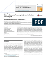 Infectious Diseases: Extra-Pulmonary Infection: A Case