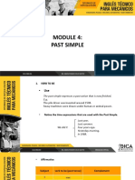 Module 4 Grammar - Past Simple