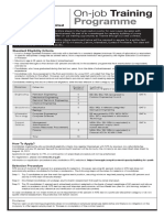 PPL On-Job Training Programme-2021