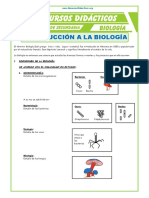 Introducción a La Biología Para Primero de Secundaria