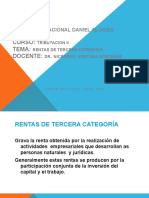 Rentas de Tercera Categoria