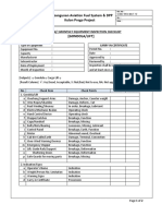 Pembangunan Aviation Fuel System & DPP Kulon Progo Project: Carry-In/ Monthly Equipment Inspection Checklist