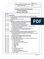 Pembangunan Aviation Fuel System & DPP Kulon Progo Project: Carry-In/ Monthly Equipment Inspection Checklist