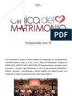Clínica Del Matrimonio 2021-II