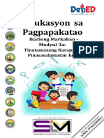 EsP2 - Q3Module 3a Tinatamasang Karapatan Pinasasalamatan Ko