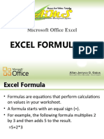 Excel Formula 101