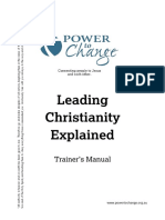 Leading Christianity Explained Trainer