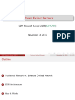 Software Defined Network: SDN Research Group MNIT