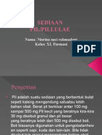 Sediaan Pil