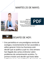 Clase Día Martes 25 de Mayo