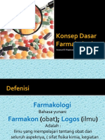 Konsep Dasar Farmakologi