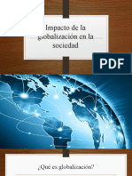 Impacto de La Globalización en La Sociedad