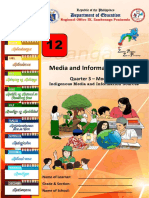 Media and Information Literacy: Department of Education