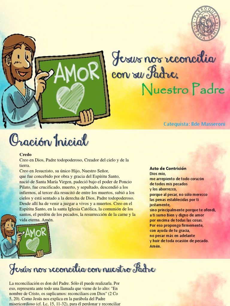 Reconciliación con Dios a través de Jesús | PDF | Jesús | Cristo (título)