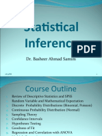 Module 1 Statistical Inference