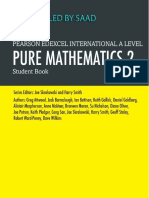 443375398 Free PDF Link in Description Edexcel International a Level Mathematics Pure Mathematics 2 Student Book