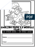 English PDPR Module Year 1 13 June - 15 July