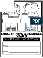 English Pdpr Module Year 5 13 June - 15 July