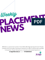Placement News