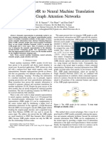 Integrating AMR To Neural Machine Translation Using Graph Attention Networks