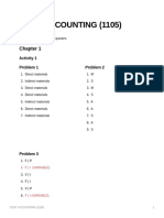 Cost Accounting (1105)