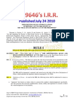 RA 9646 - IRR As Published Last July 24 2010 (With Emphasis)