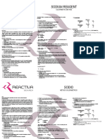 Sodium Reagent: Colorimetric Method