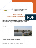 Final Report Integrated Solid Waste Management - TDF