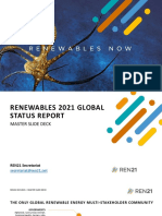 REN21 2021 Global Status Report Highlights Renewables Progress