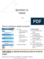 Questionner sur l´identiteì _ Cours 6