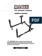 1000-Lb. Engine Cradle Owner'S Manual: Item # 148850