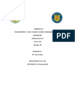 Assignment On The Different Laws Passed During Musharraf Regime Submitted By: Khizar Hayat ID NO: 199 Semester: 8