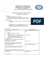 Demonstration Detailed Lesson Plan in Tle 8