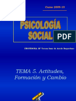 Tema 5 (Psicologia Social)
