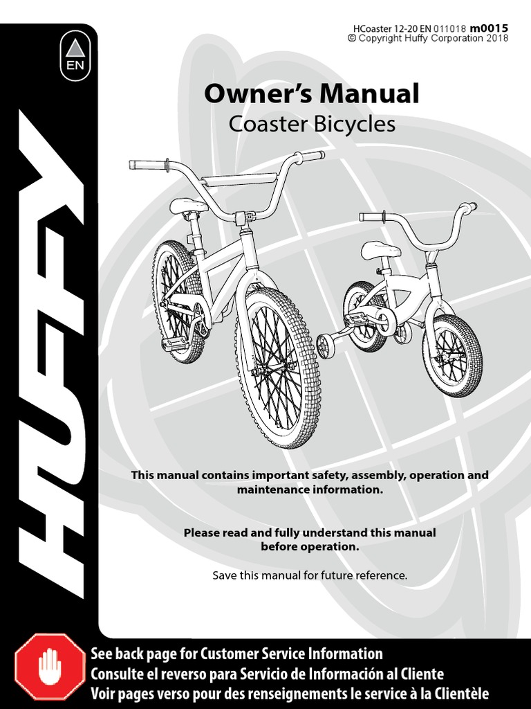 Owner s Manual Coaster Bicycles PDF Vehicles Vehicle Technology
