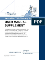 Neurostar Tms Therapy System: User Manual Supplement