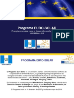 A Presentación Euro Solar 2013