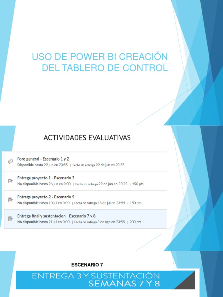 Creación de Tableros en Power BI | PDF