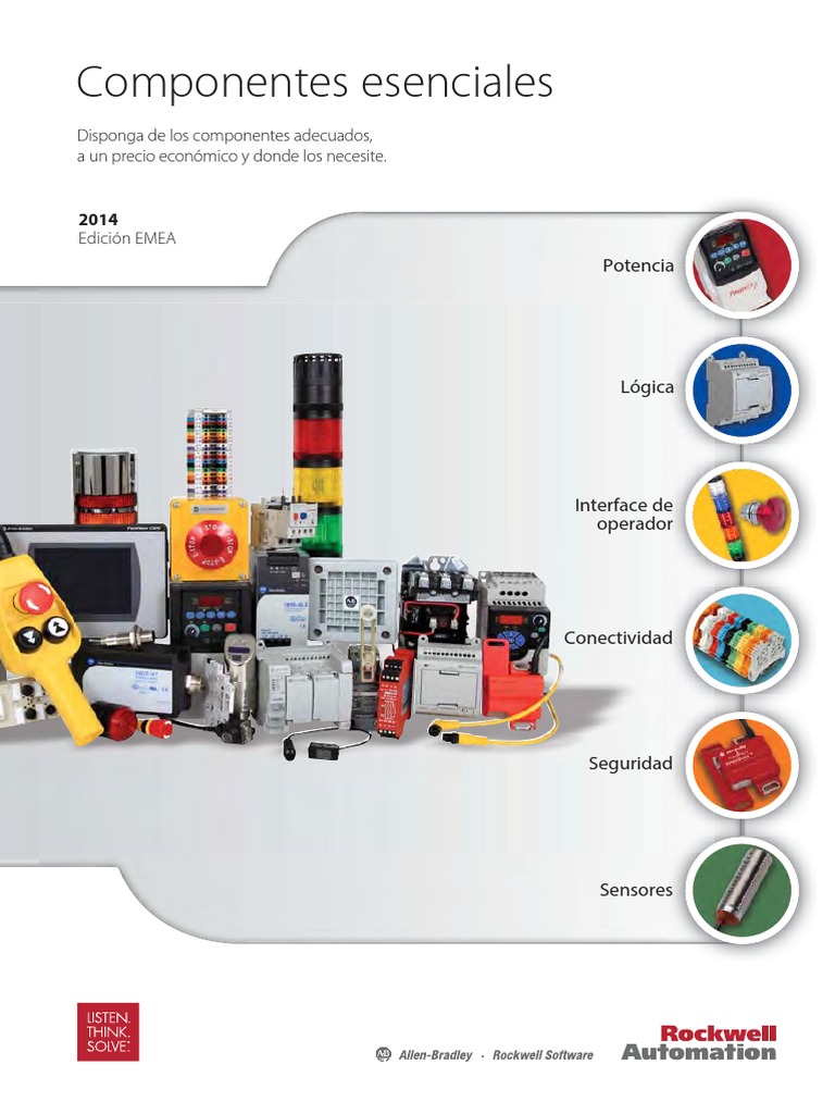Catálogo Allan Bradley PDF Relé Software