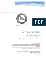 13 - Procedimiento - Desactivar Firewall